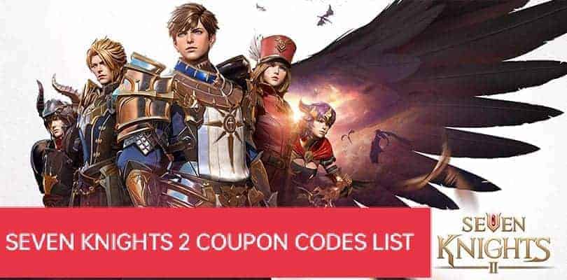 seven knights 2 coupon codes